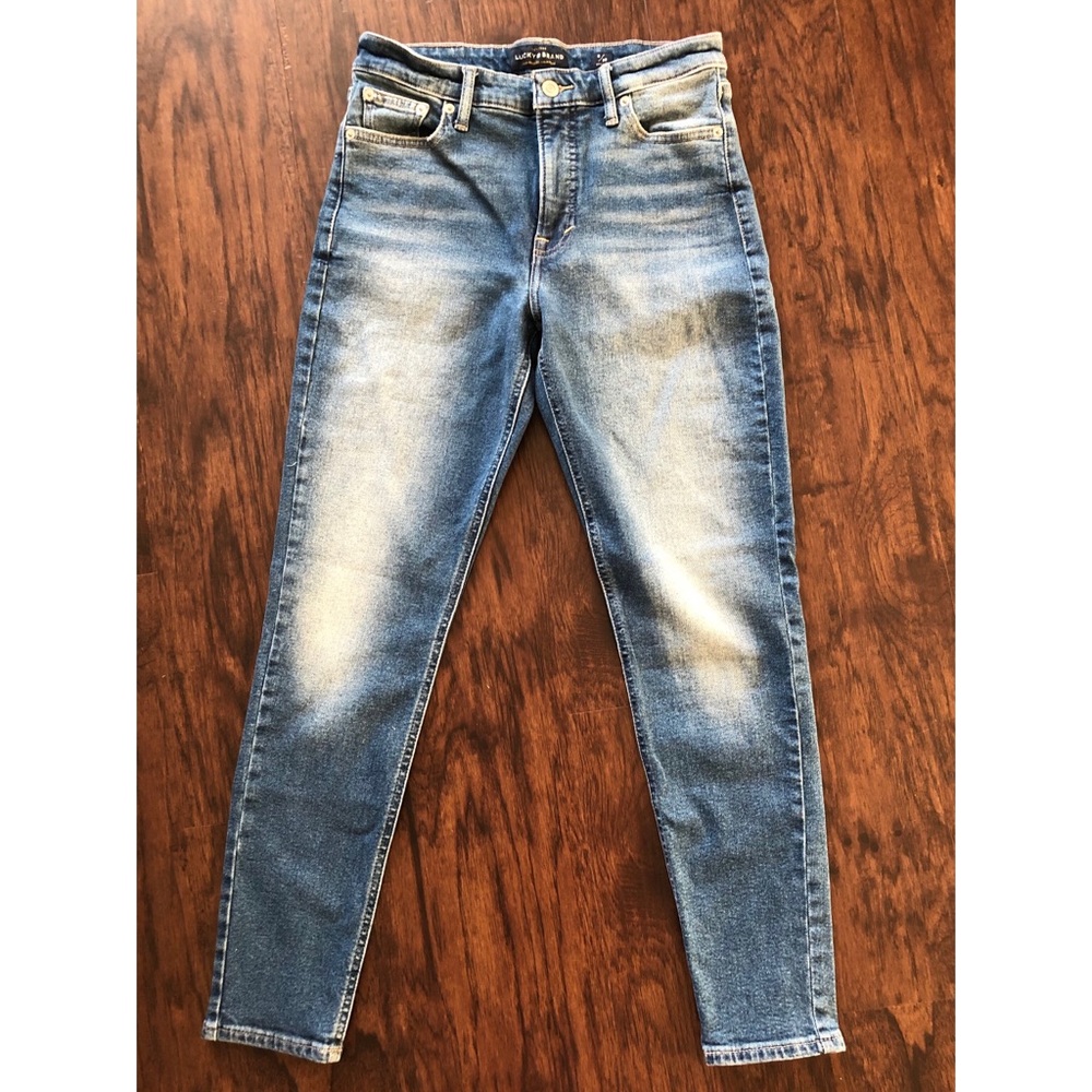 Lucky Brand Bridgette High Rise Skinny Jeans